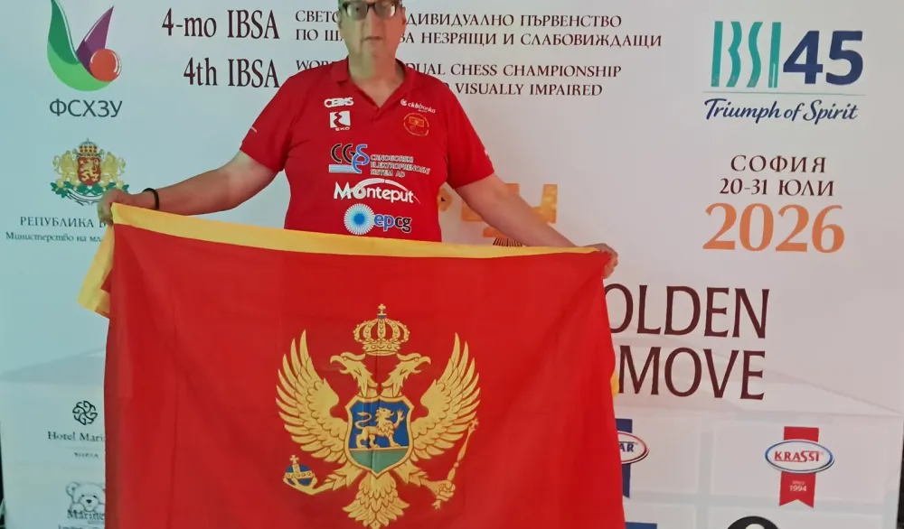 Predrag Nikač na diobi prvog mjesta u Sofiji