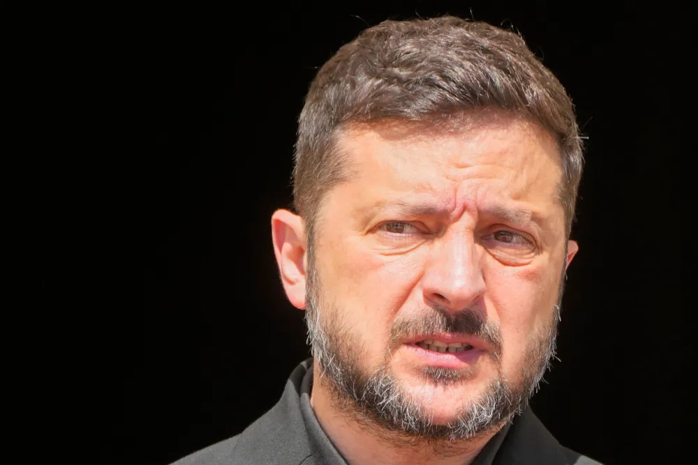 Zelenski prvi strani zvaničnik kojeg je dočekao Bernam
